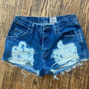 LF Stores FURST OF A KIND Vintage Denim Shorts